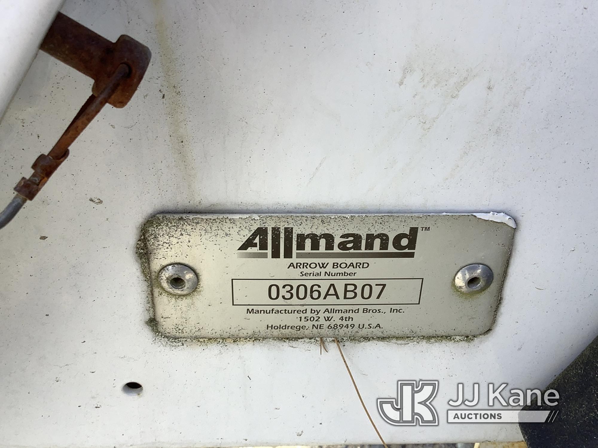 (Harmans, MD) 2007 Allmand AWB15 Light Tower No Lights, Rust Damage