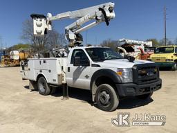 (Charlotte, MI) Altec AT37G, Articulating & Telescopic Bucket Truck mounted behind cab on 2014 Ford