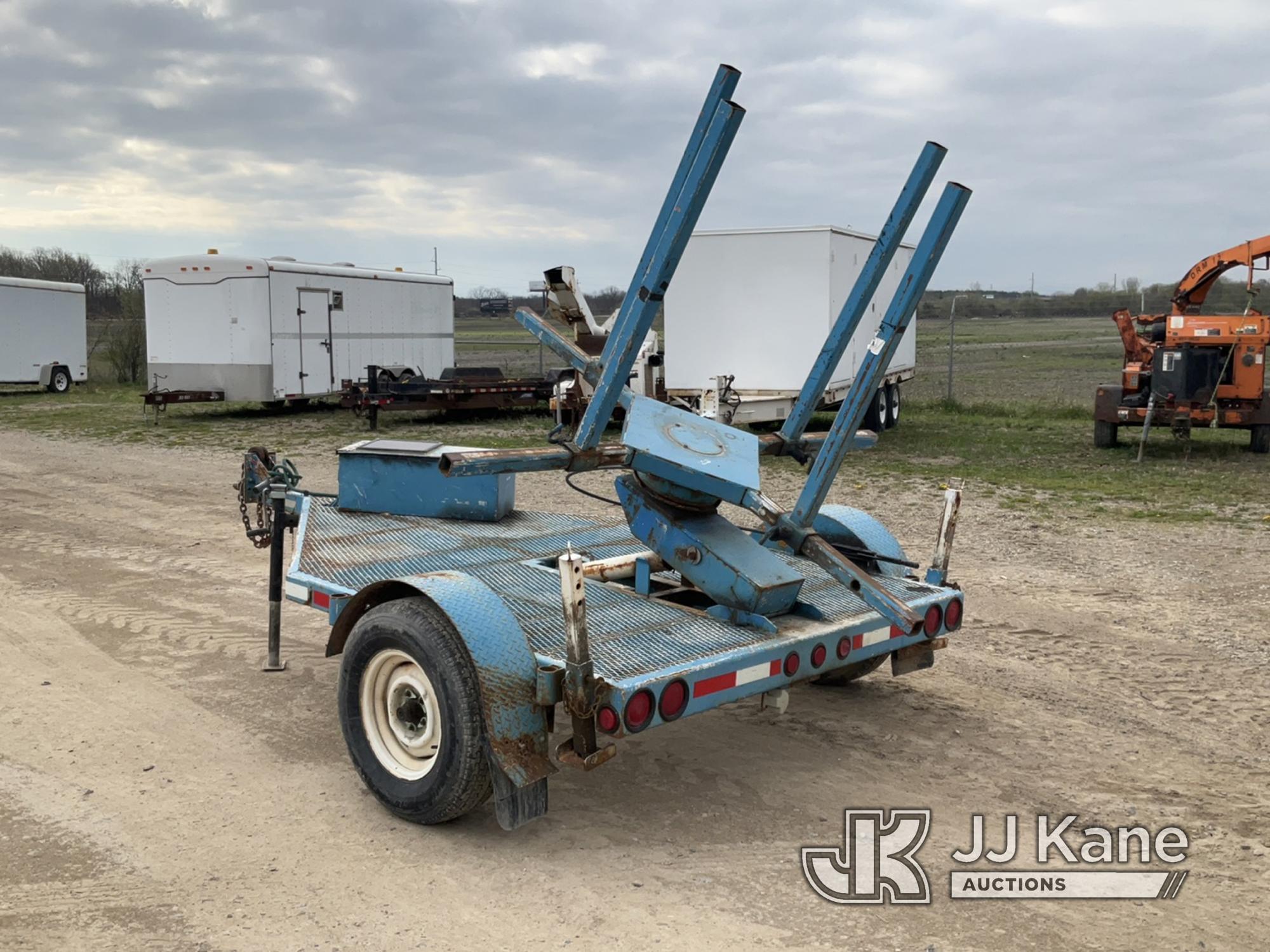 (Charlotte, MI) 1999 Butler Coil Pipe Trailer Operates