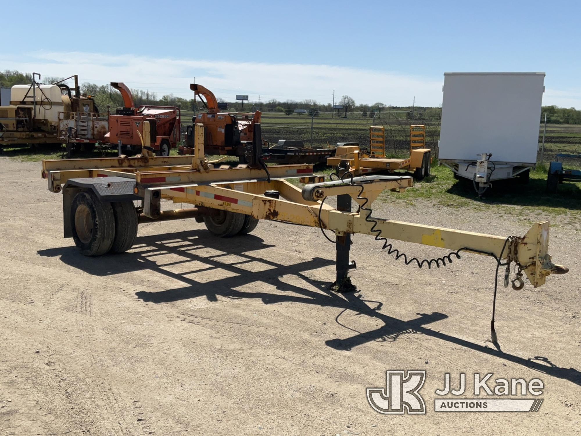 (Charlotte, MI) 1998 Brooks Brothers Pole Trailer Rust