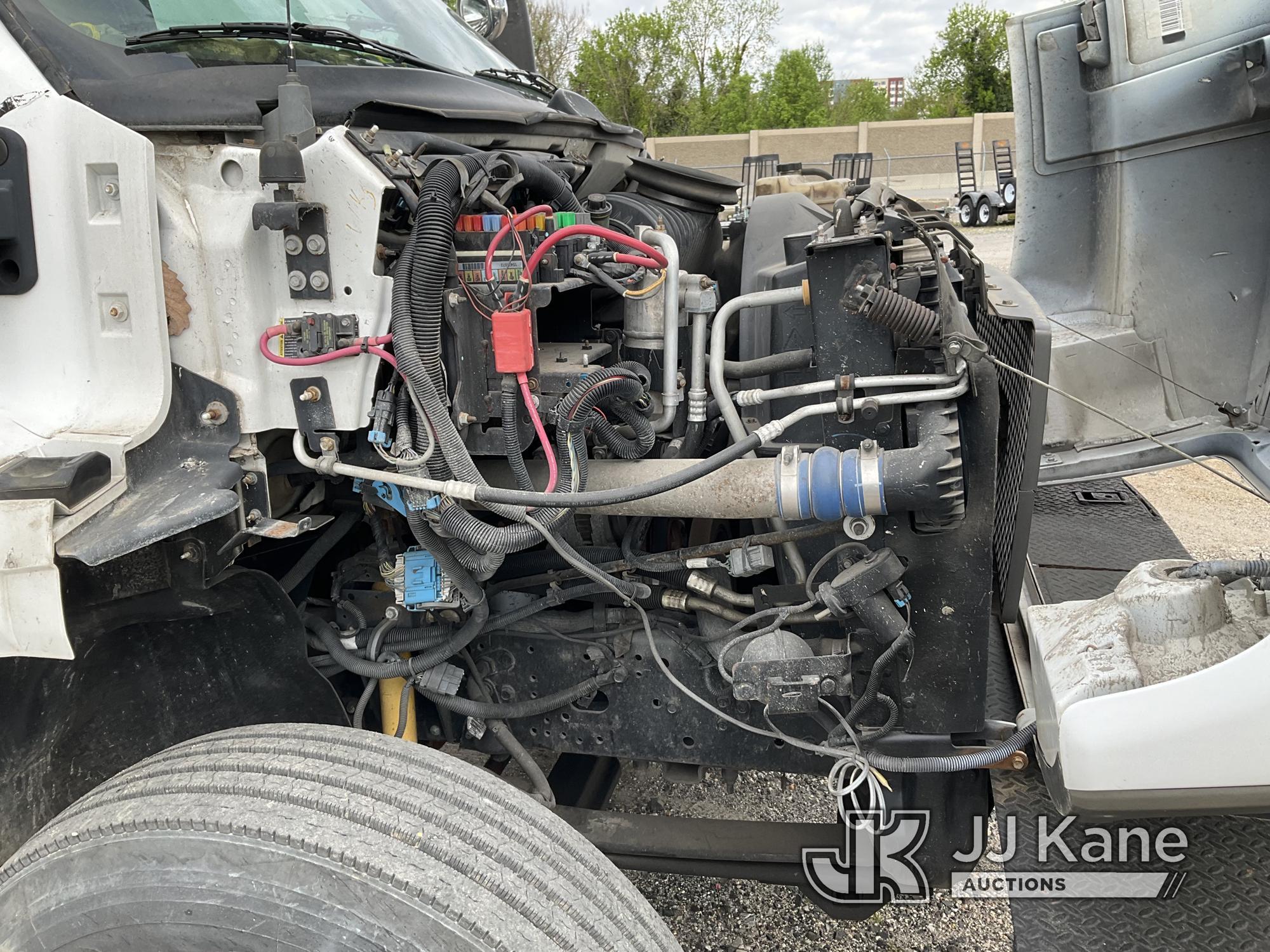 (Plymouth Meeting, PA) Altec DM47-BR, Digger Derrick rear mounted on 2006 Chevrolet C7500 Utility Tr