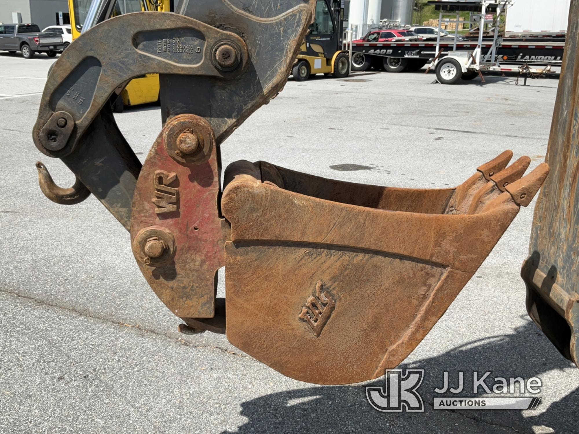 (Chester Springs, PA) 2008 John Deere 310SJ 4x4 Tractor Loader Backhoe No Title) (Runs & Moves, Hyd