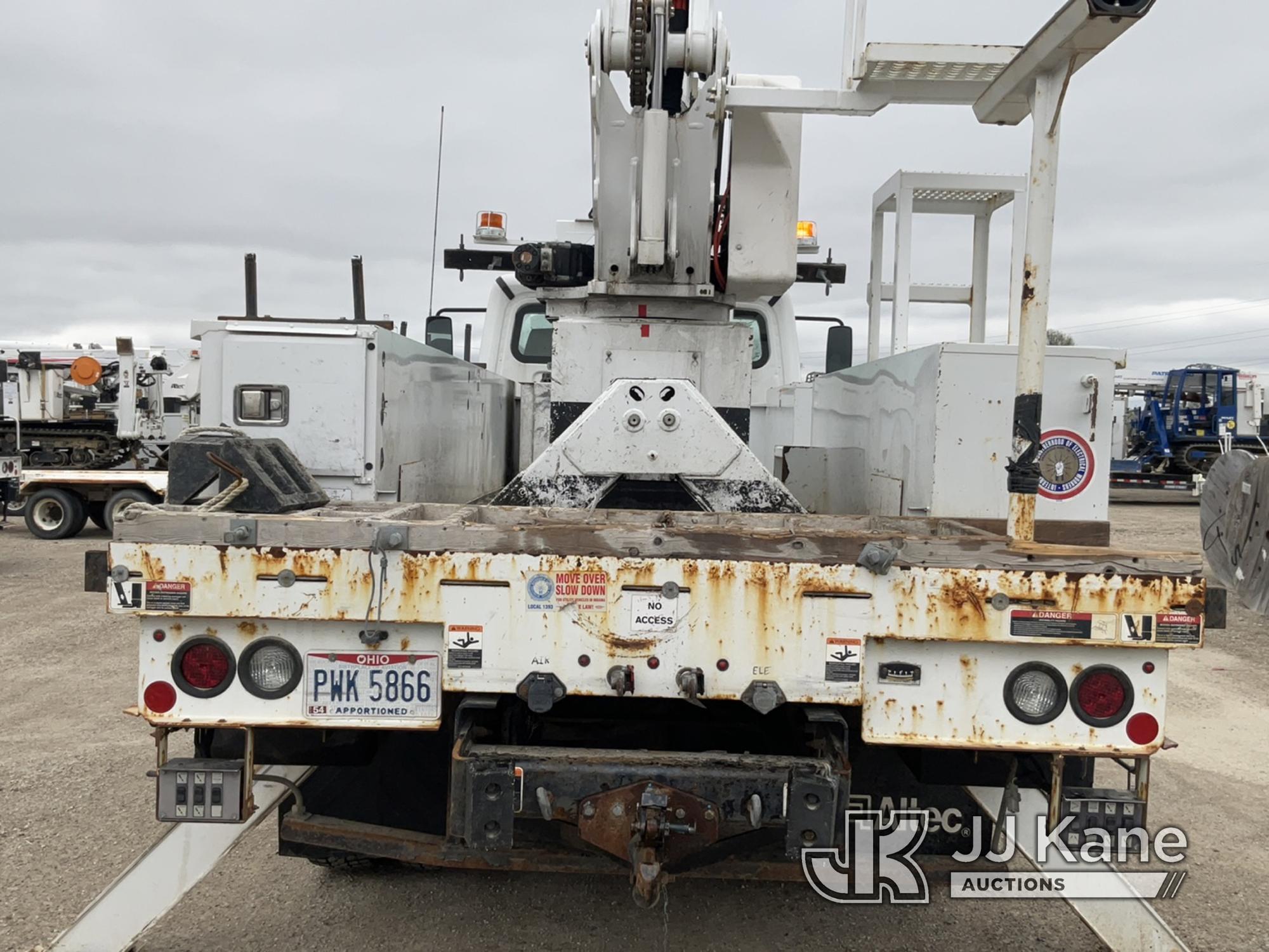 (Pataskala, OH) Altec AA55, Material Handling Bucket rear mounted on 2019 Freightliner M2 Utility Tr