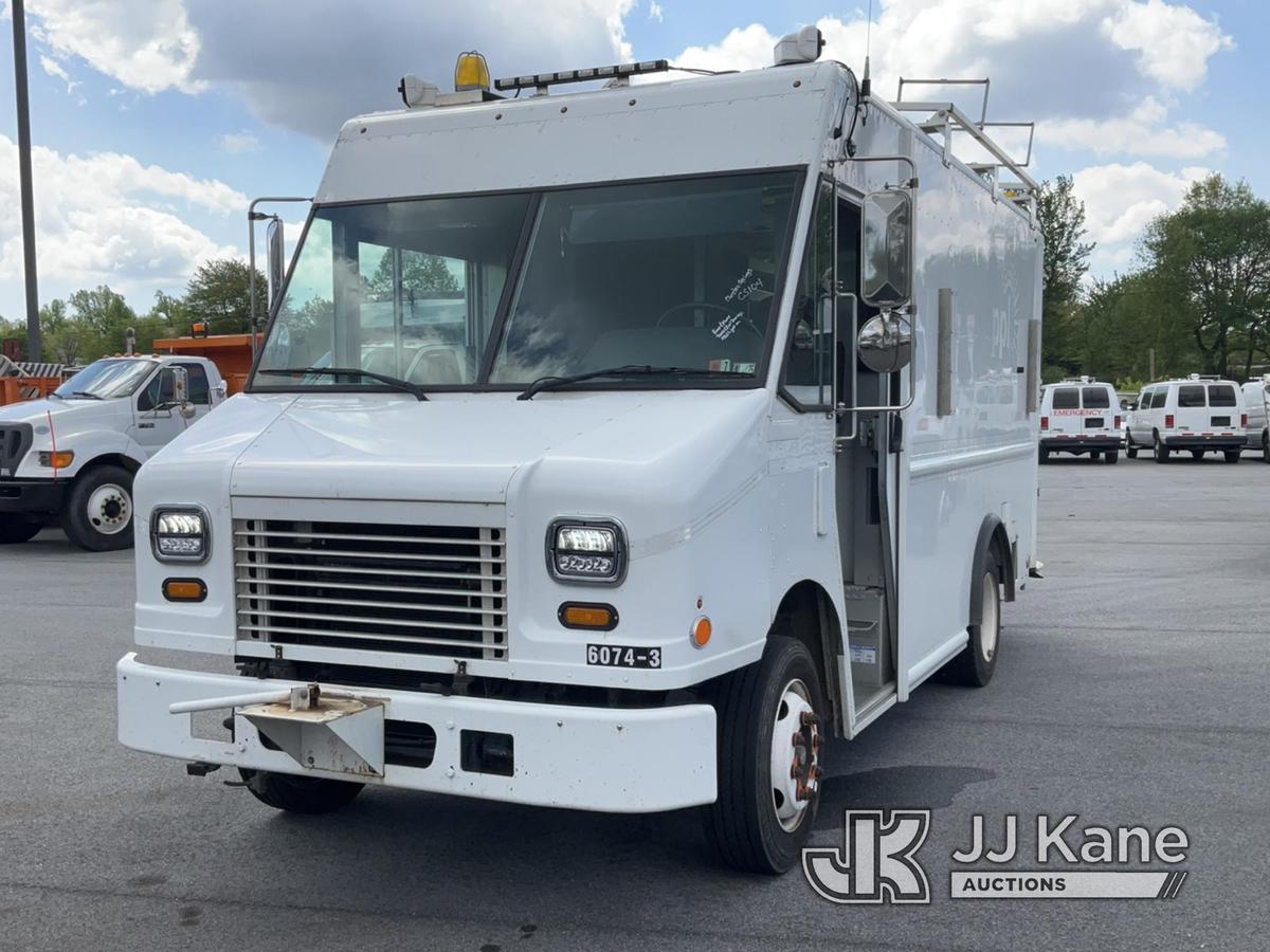 (Chester Springs, PA) 2014 Freightliner MT45 Step Van Runs & Moves, Body & Rust Damage) (Inspection