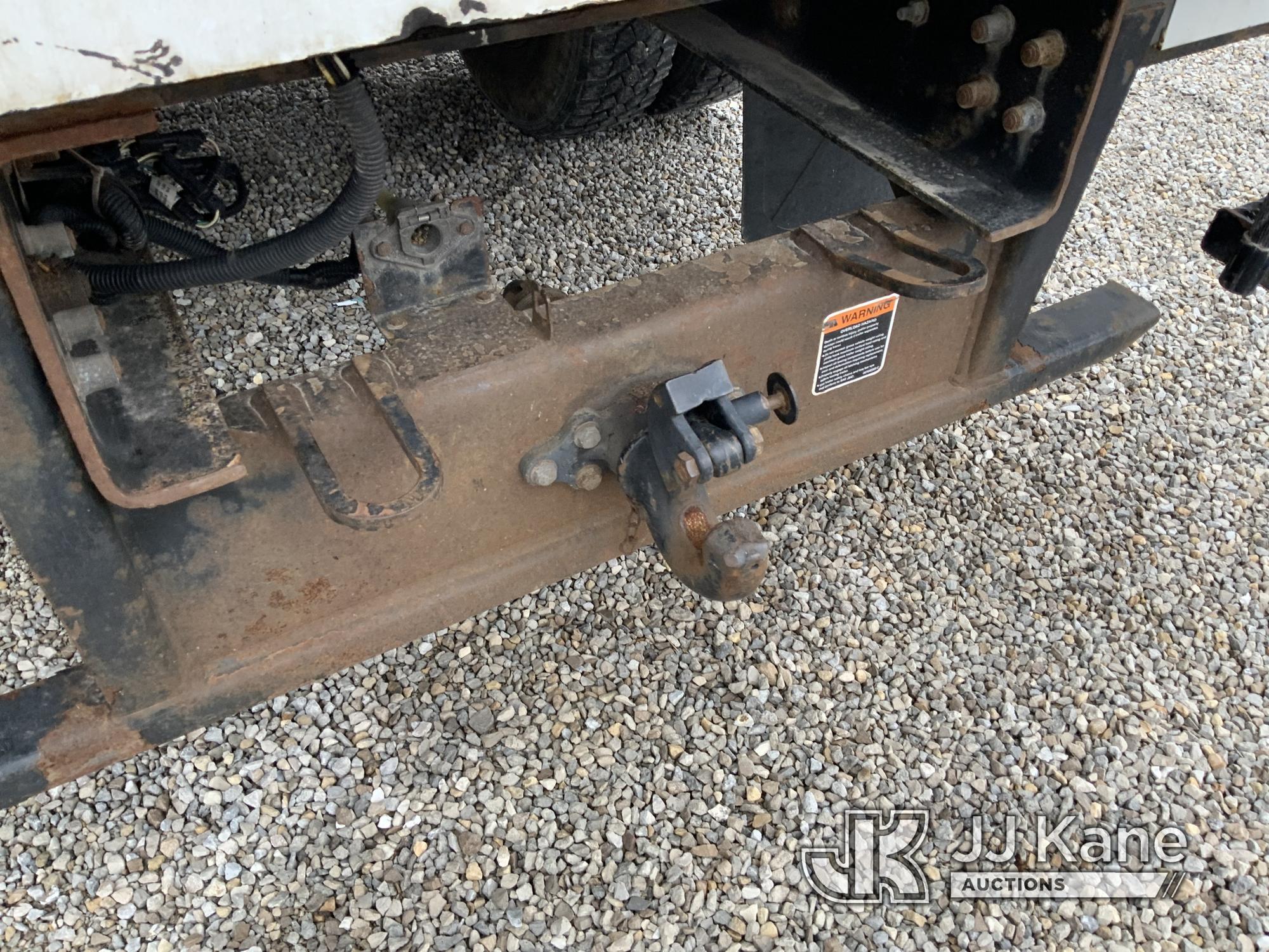 (Fort Wayne, IN) Altec LR756, Over-Center Bucket Truck mounted behind cab on 2015 Ford F750 Chipper