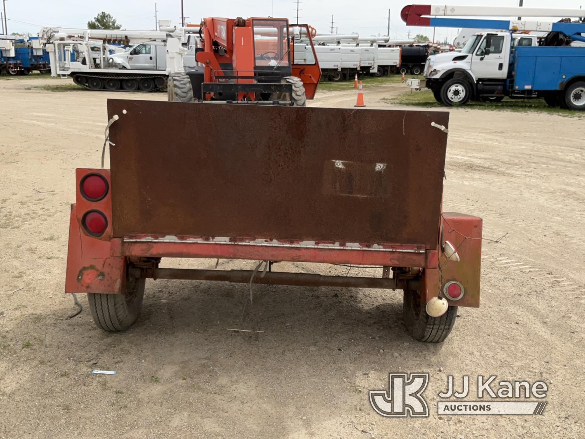 (Charlotte, MI) S/A Tagalong Trailer No Title, Flat Tire