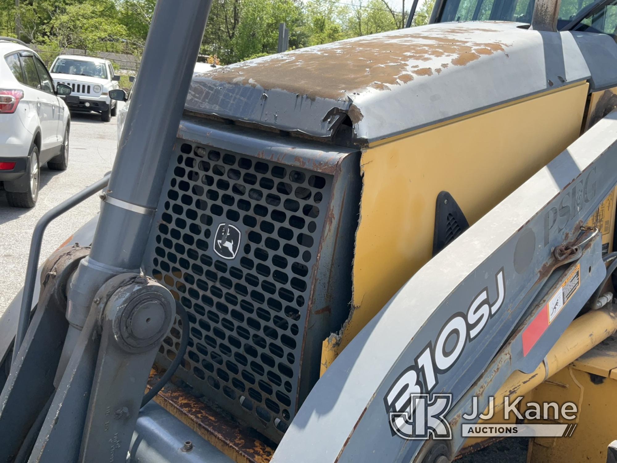 (Chester Springs, PA) 2008 John Deere 310SJ 4x4 Tractor Loader Backhoe No Title) (Runs & Moves, Hyd