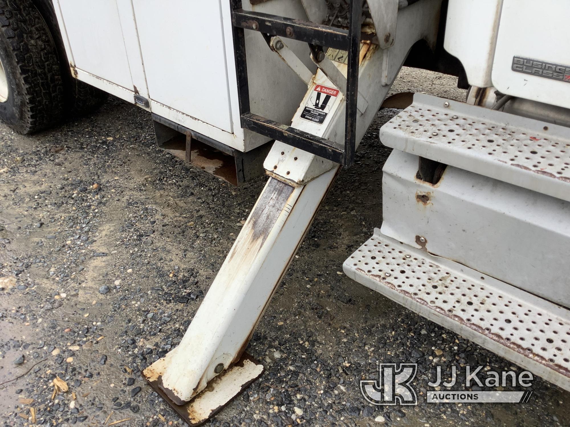 (Harmans, MD) Altec LRV56-E66, Over-Center Bucket Truck mounted on 2012 Freightliner M2 106 Chipper