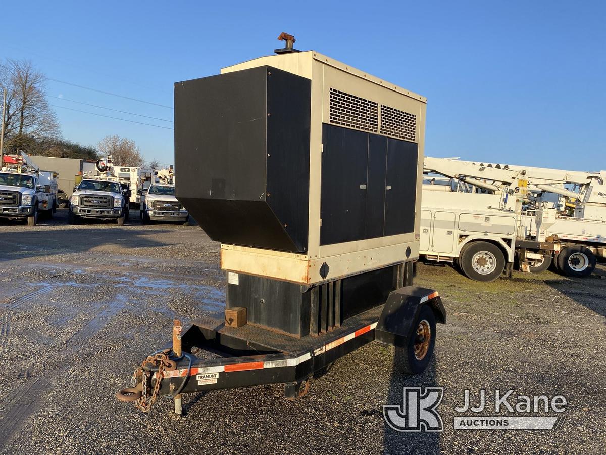 (Plymouth Meeting, PA) 2002 Kohler 50RE0ZJB Generator, Trailer Mtd. No Title) (Runs