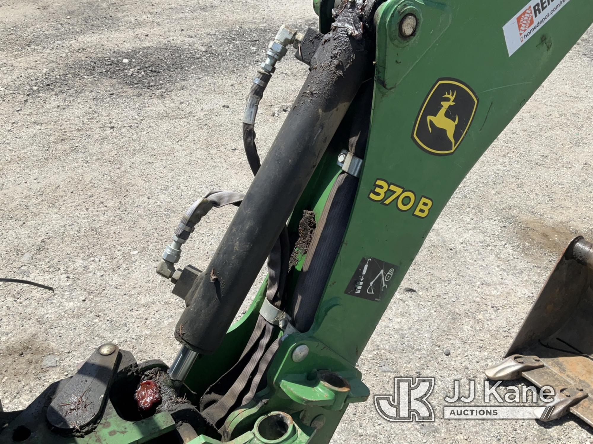 (Plymouth Meeting, PA) 2020 John Deere 3032E 4x4 Mini Utility Tractor Loader Backhoe Runs, Moves & O