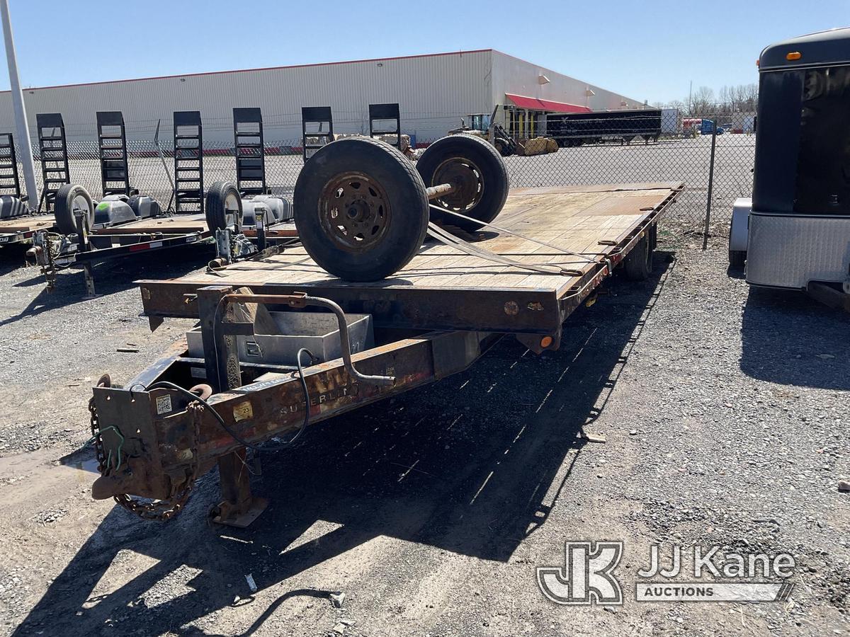 (Rome, NY) 2016 Cam Superline T/A Tilt Deck Tagalong Equipment Trailer, Deck Dimensions: 24ft L x 8f