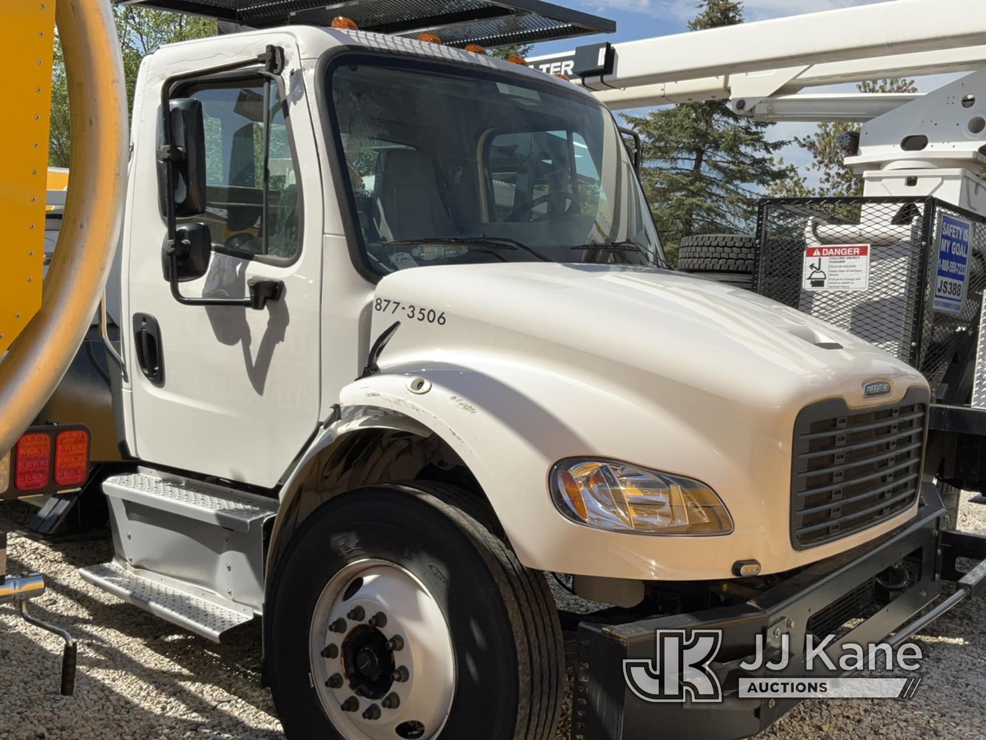 (Chester Springs, PA) 2023 Freightliner M2 106 Flatbed Truck Wrecked, Not Running, Condition Unknown