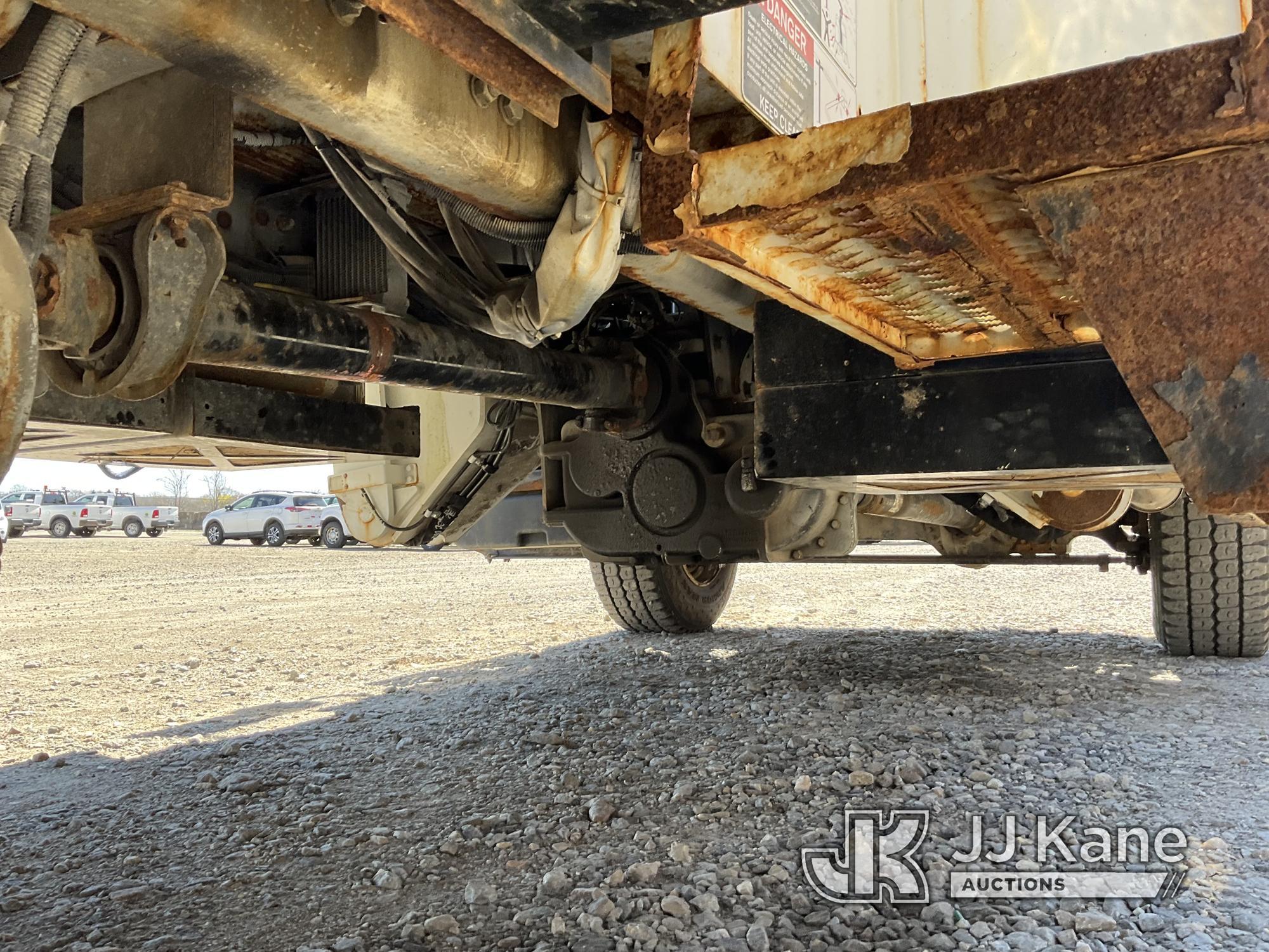 (Shrewsbury, MA) Altec A77-TE93, Articulating & Telescopic Material Handling Bucket Truck rear mount