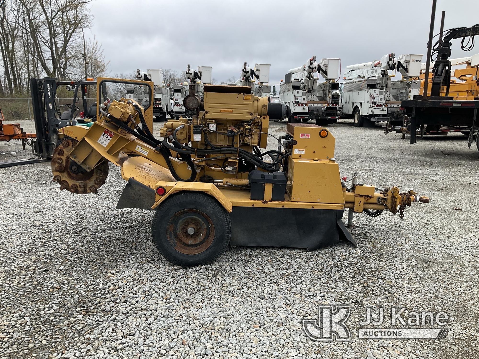 (Shrewsbury, MA) 2004 Rayco RG 1672 Stump Grinder No Title) (Runs & Operates) (Rust Damage, Seller S