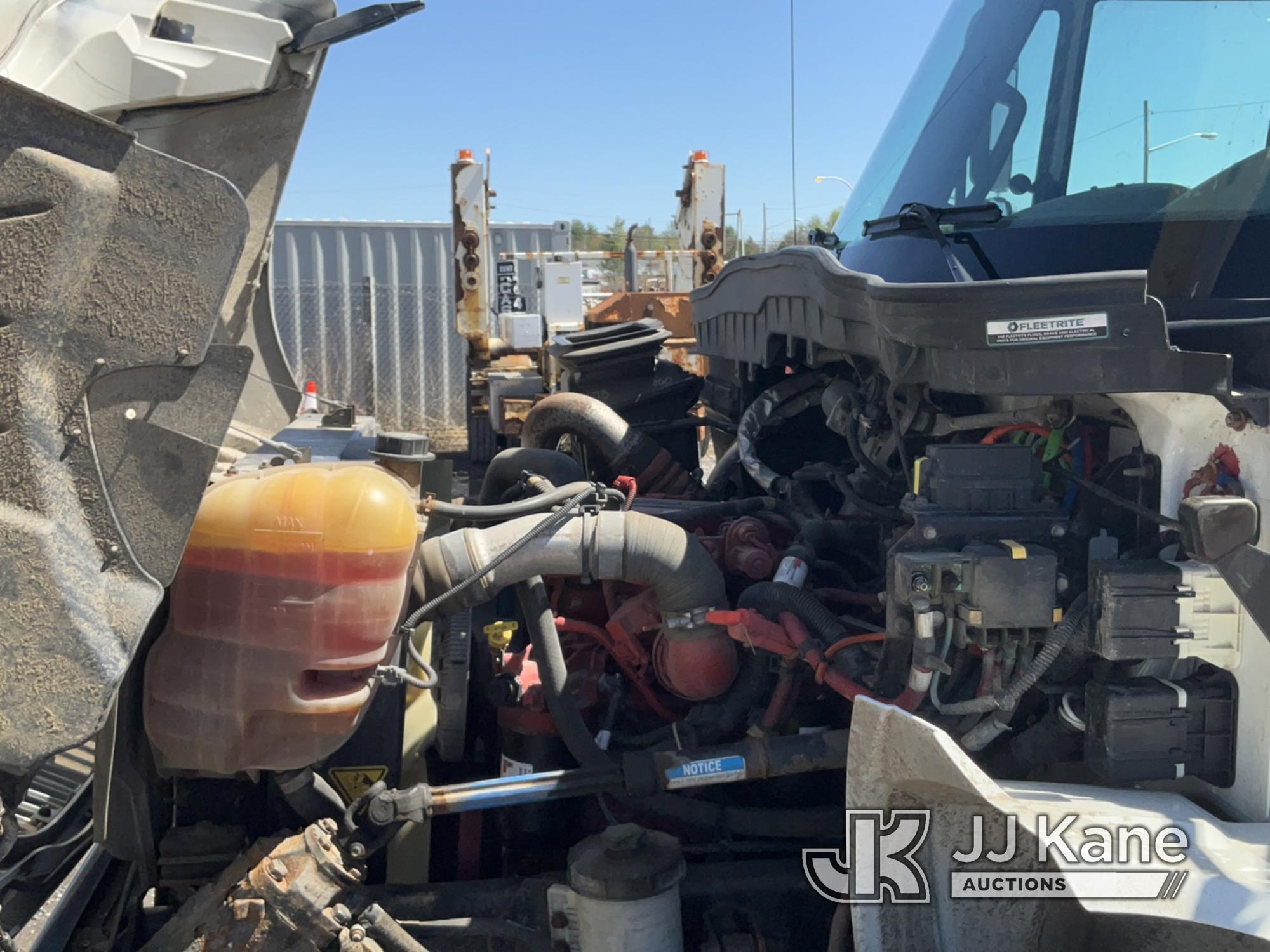 (Rome, NY) Altec AA55, Material Handling Bucket Truck rear mounted on 2019 International 4300 Utilit