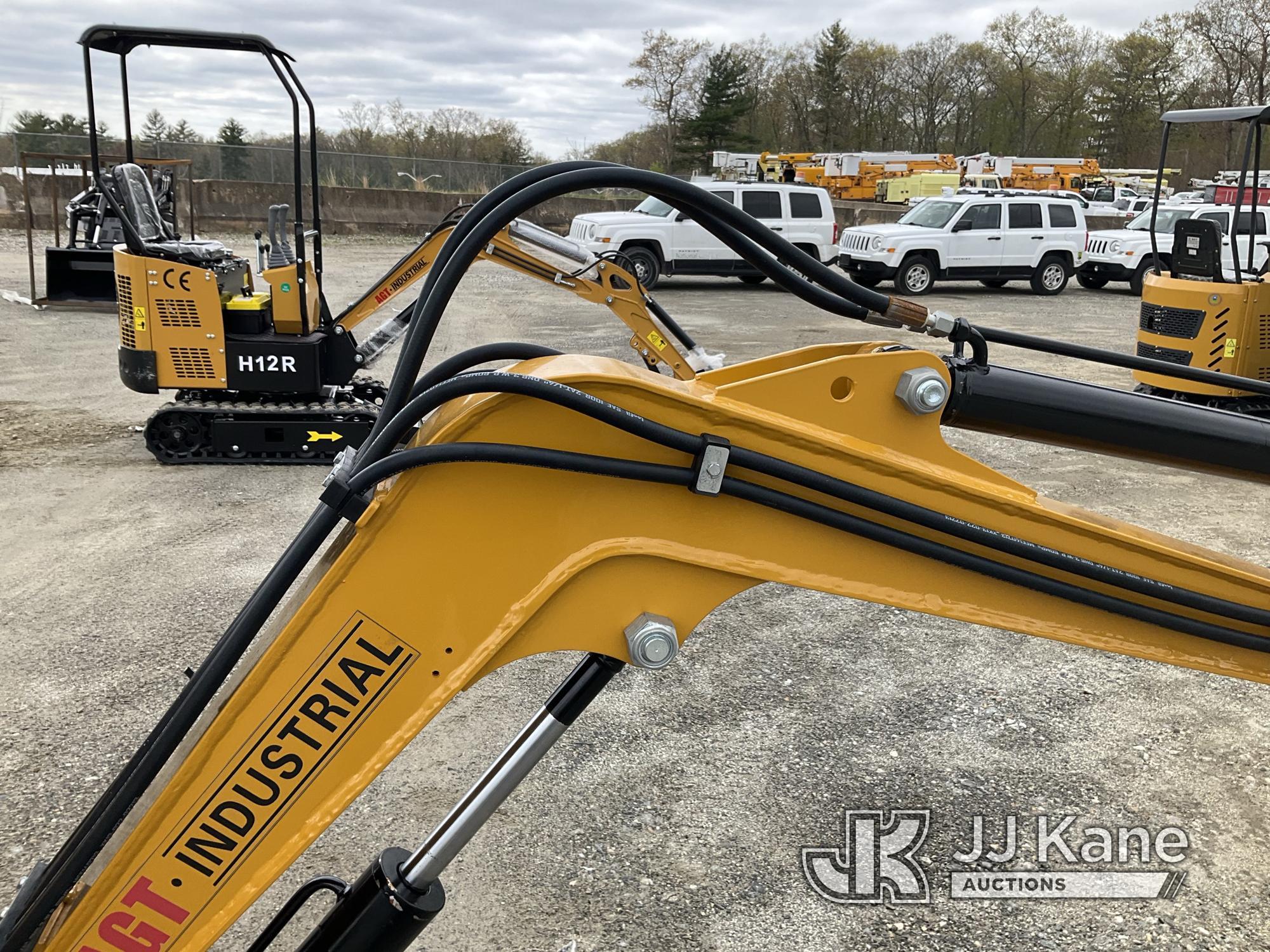 (Shrewsbury, MA) 2024 AGT DM12-C Mini Hydraulic Excavator New/Unused