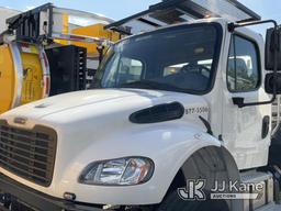 (Chester Springs, PA) 2023 Freightliner M2 106 Flatbed Truck Wrecked, Not Running, Condition Unknown