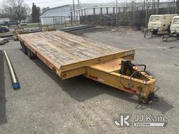 (Springfield, MA) 2013 Lucon Inc. Custom Heavy Haul 10T202ALP T/A Tagalong Equipment Trailer Bad Lan