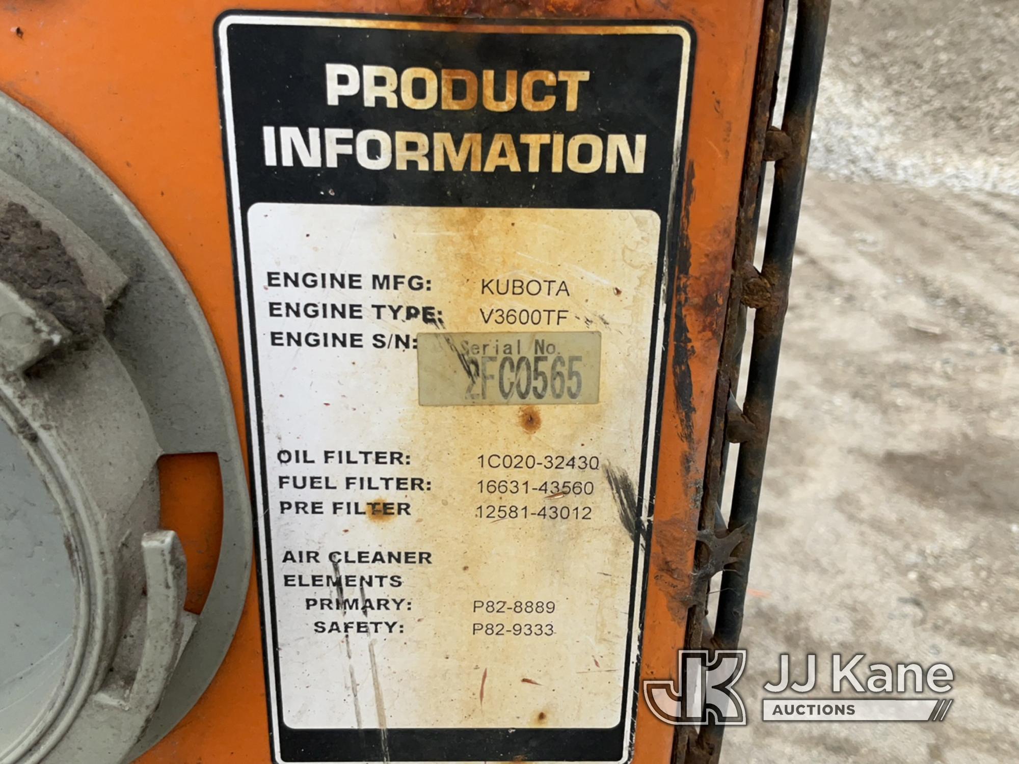 (Charlotte, MI) 2015 Altec DRM12 Chipper (12in Drum) Not Running, Cranks with Jump. Seller States: N