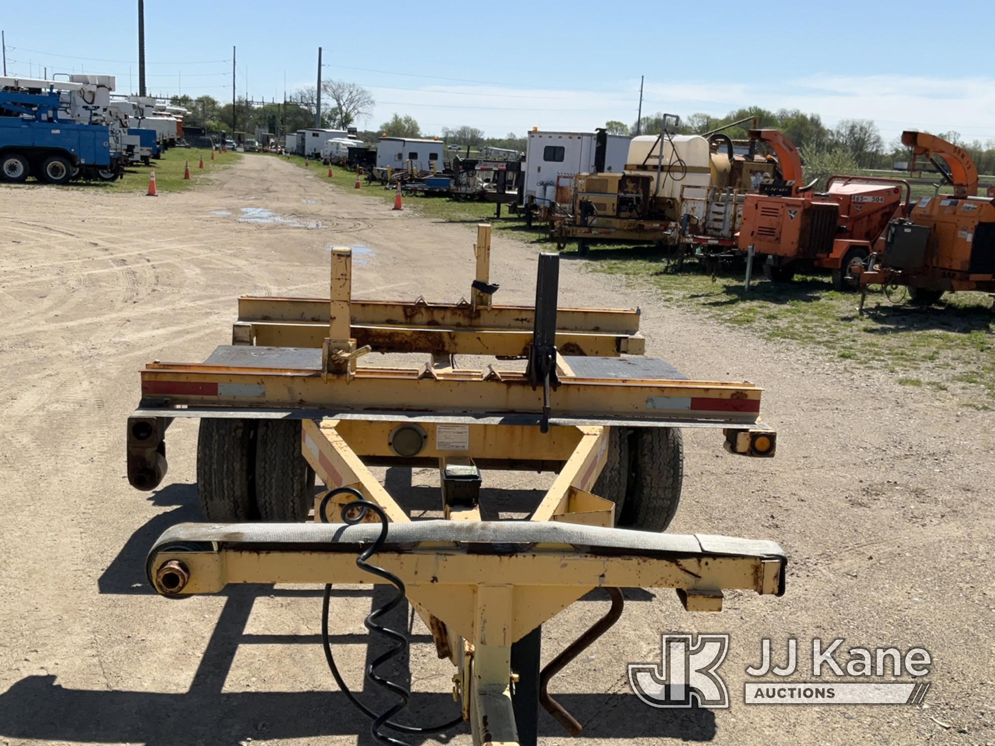 (Charlotte, MI) 1998 Brooks Brothers Pole Trailer Rust