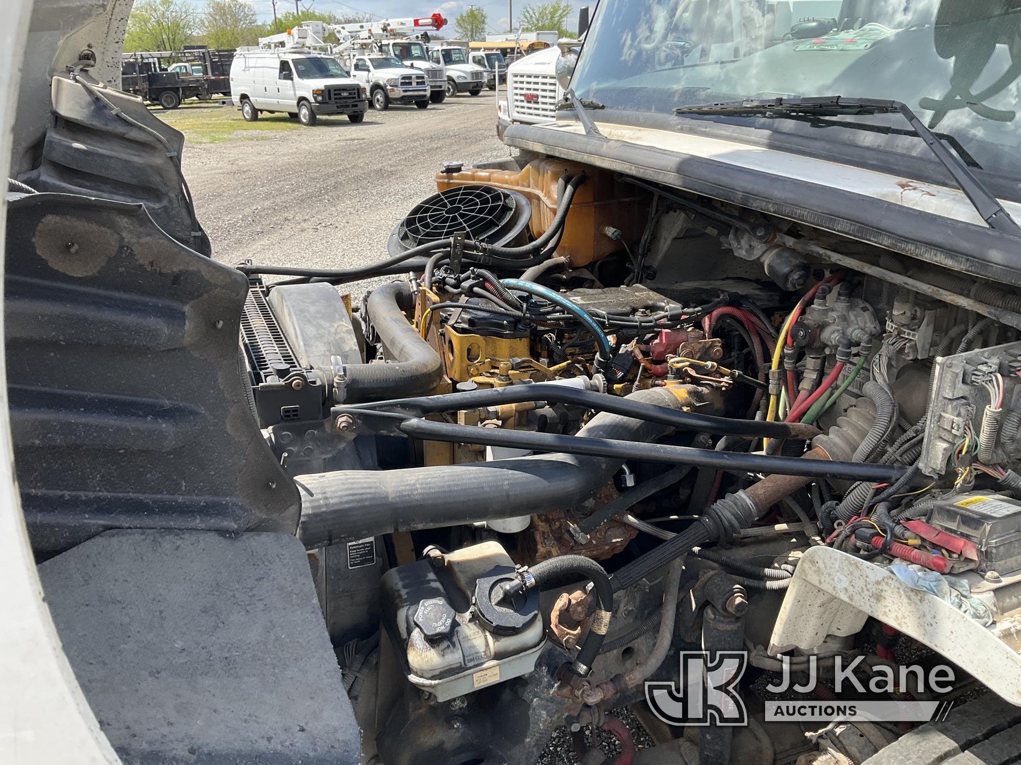 (Plymouth Meeting, PA) Altec DM45-TR, Digger Derrick rear mounted on 2007 Freightliner M2 106 Flatbe