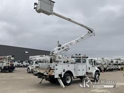 (Pataskala, OH) Altec AA55, Material Handling Bucket rear mounted on 2019 Freightliner M2 Utility Tr