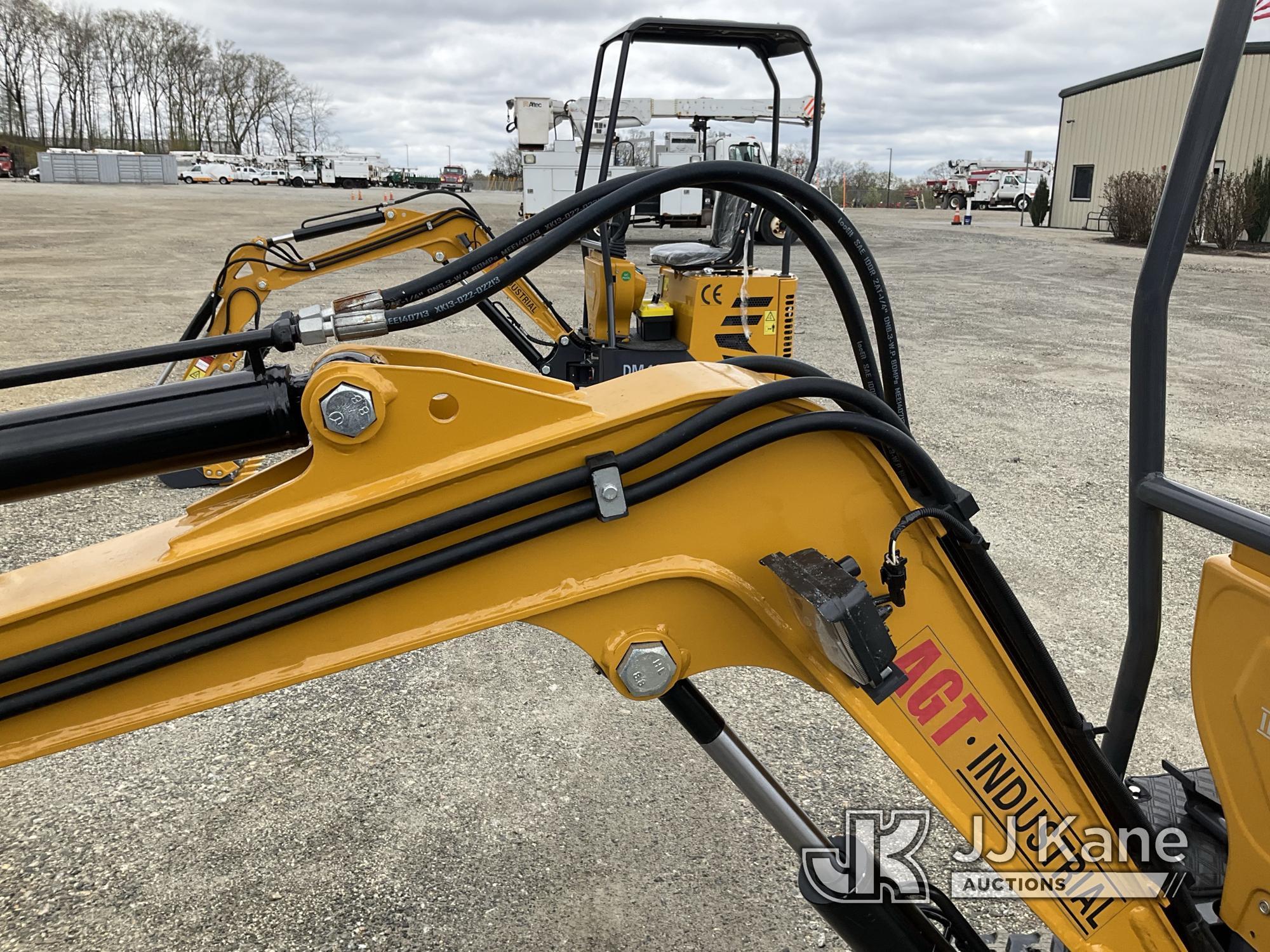 (Shrewsbury, MA) 2024 AGT DM12-C Mini Hydraulic Excavator New/Unused