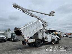 (Plymouth Meeting, PA) Altec LR760E70, Over-Center Elevator Bucket Truck mounted behind cab on 2013