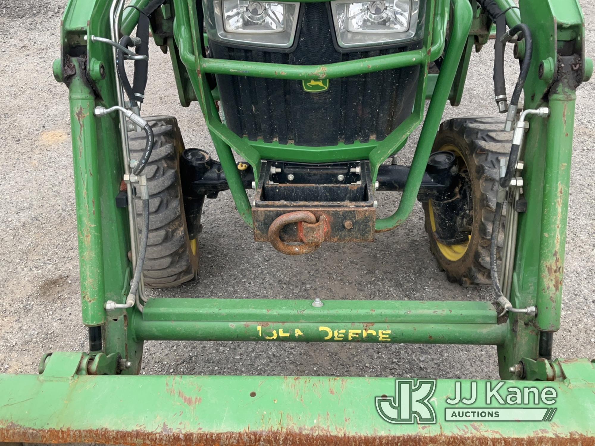 (Plymouth Meeting, PA) 2020 John Deere 2032R 4x4 Mini Tractor Loader Backhoe Runs, Moves & Operates