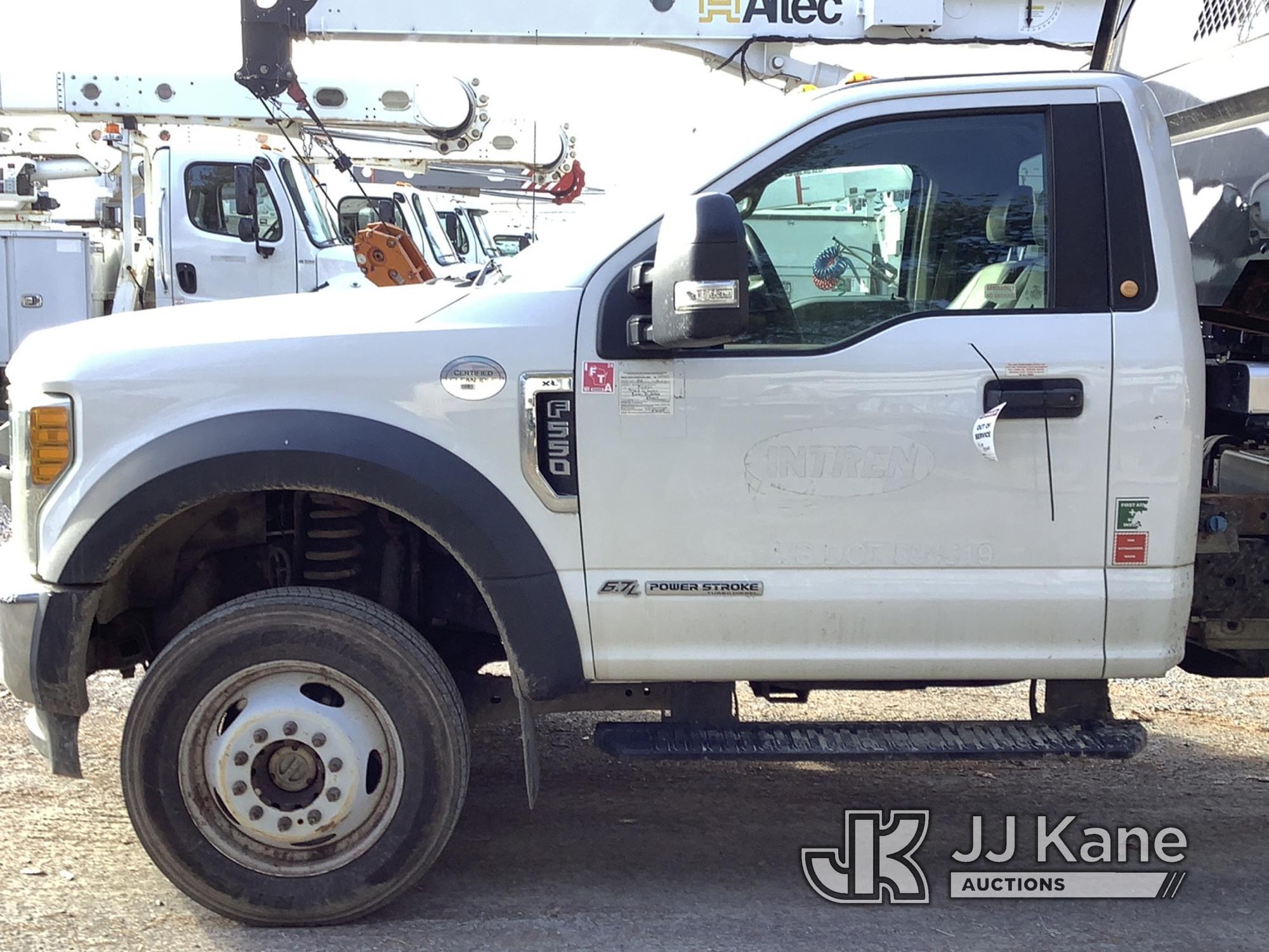 (Frederick, MD) 2017 Ford F550 Dump Truck Runs, Moves & Operates, Rust & Body Damage