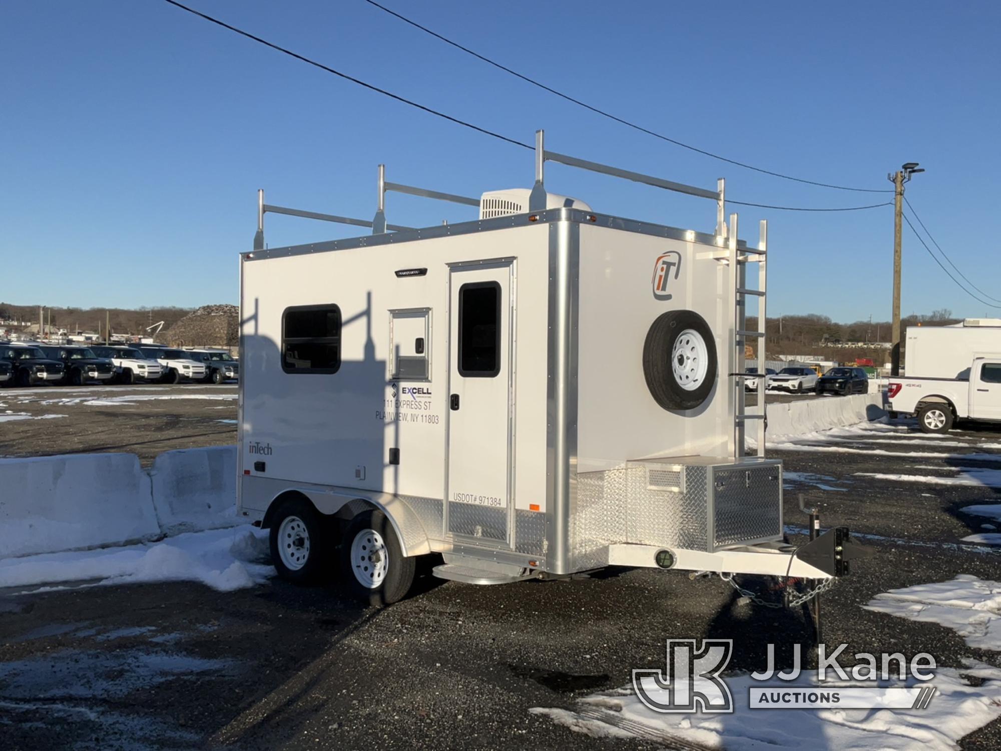 (Kings Park, NY) 2022 Intech FOST-7X12-TA Fiber Optic Splicing Trailer Inspection and Removal BY APP