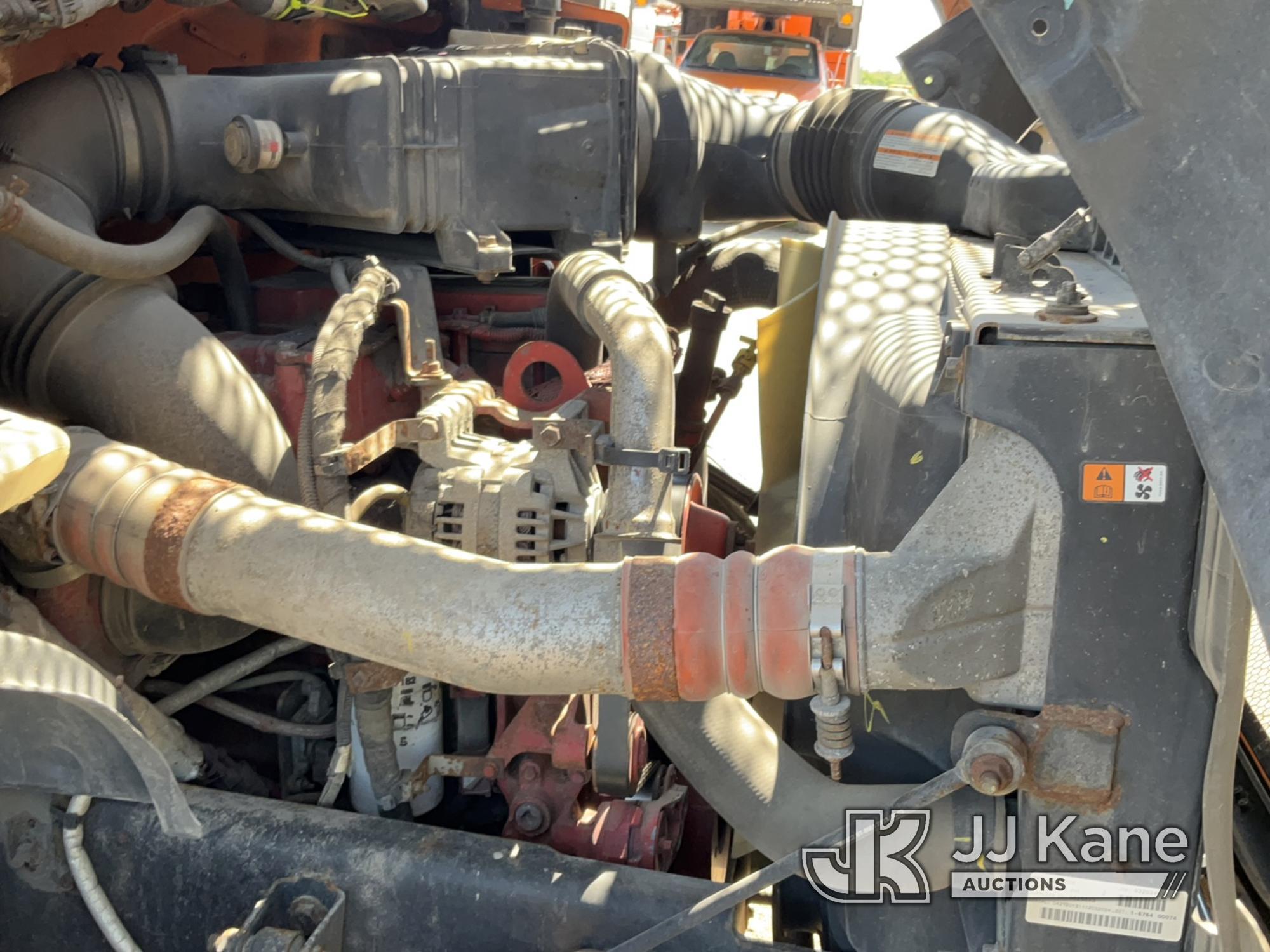 (Charlotte, MI) Altec LR760E70, Over-Center Elevator Bucket Truck mounted behind cab on 2013 Ford F7