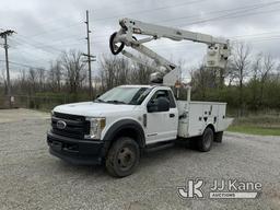 (Fort Wayne, IN) Altec AT40G, Articulating & Telescopic Bucket Truck mounted behind cab on 2019 Ford