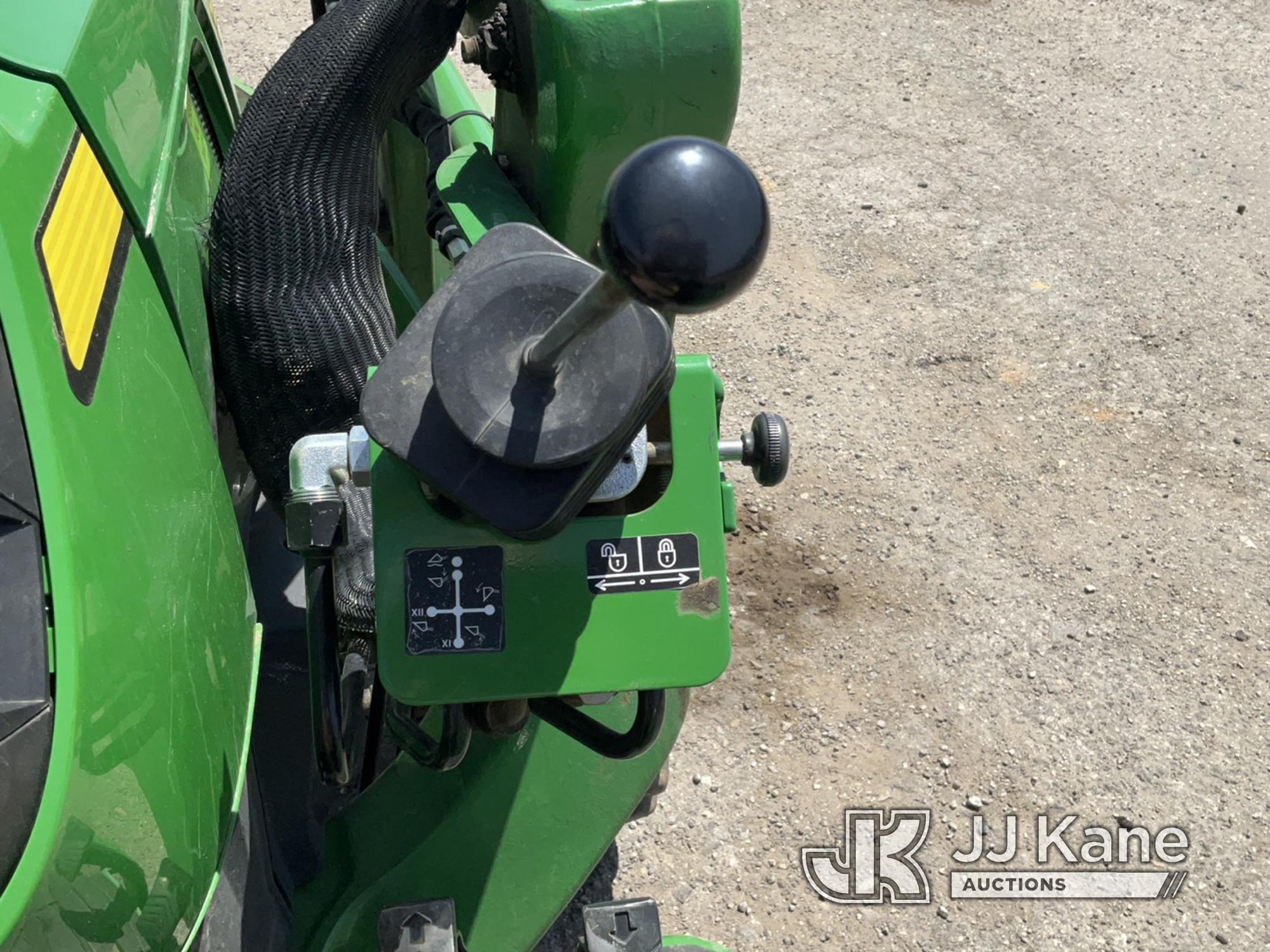 (Plymouth Meeting, PA) 2020 John Deere 3032E 4x4 Mini Utility Tractor Loader Backhoe Runs, Moves & O