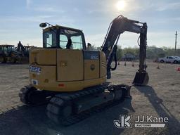 (Plymouth Meeting, PA) 2016 John Deere 85G Hydraulic Excavator Runs Moves & Operates