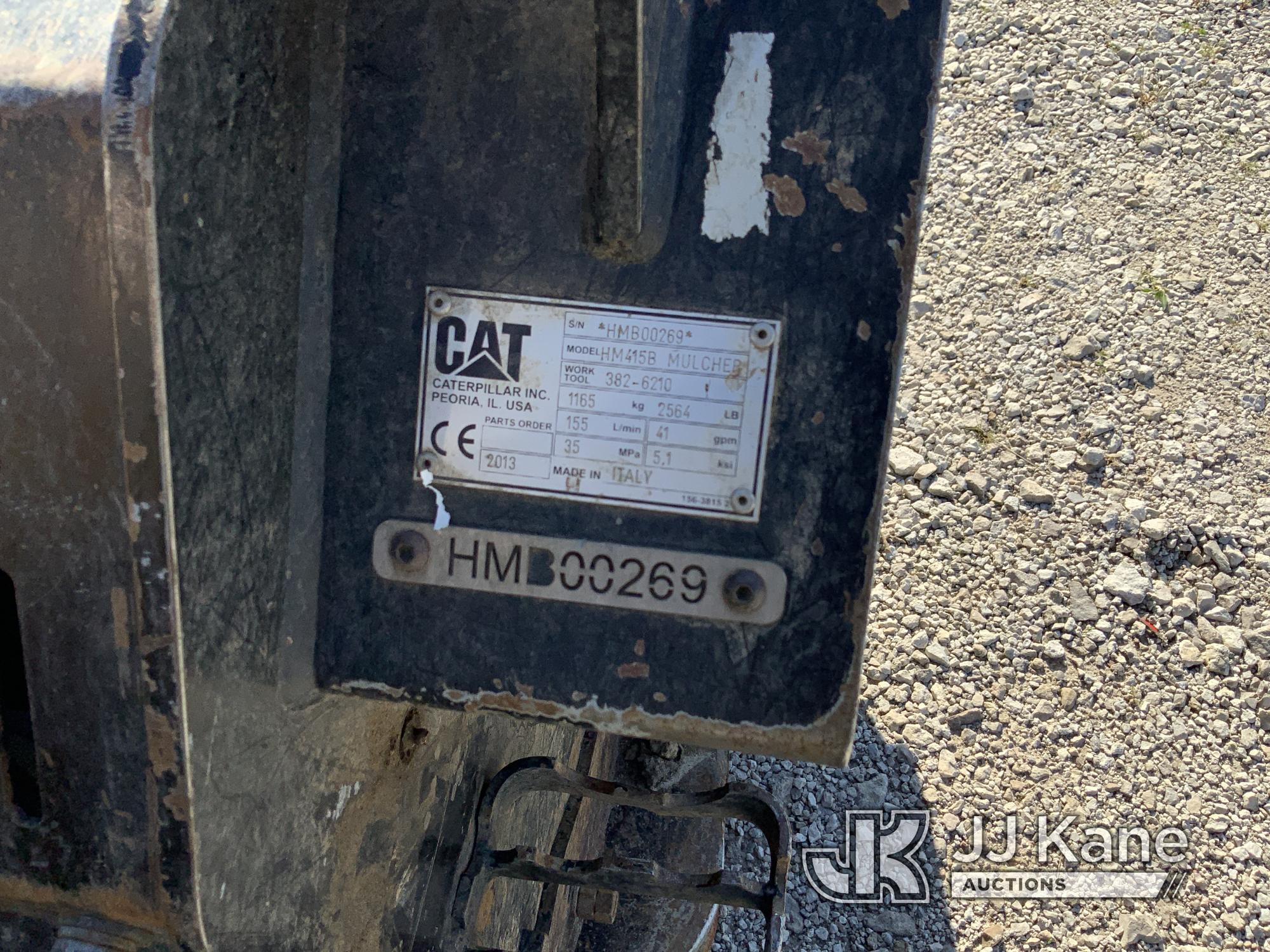 (Fort Wayne, IN) 2014 Caterpillar 299DXHP Tracked Skid Steer Loader Runs, Moves & Operates) (No Key)