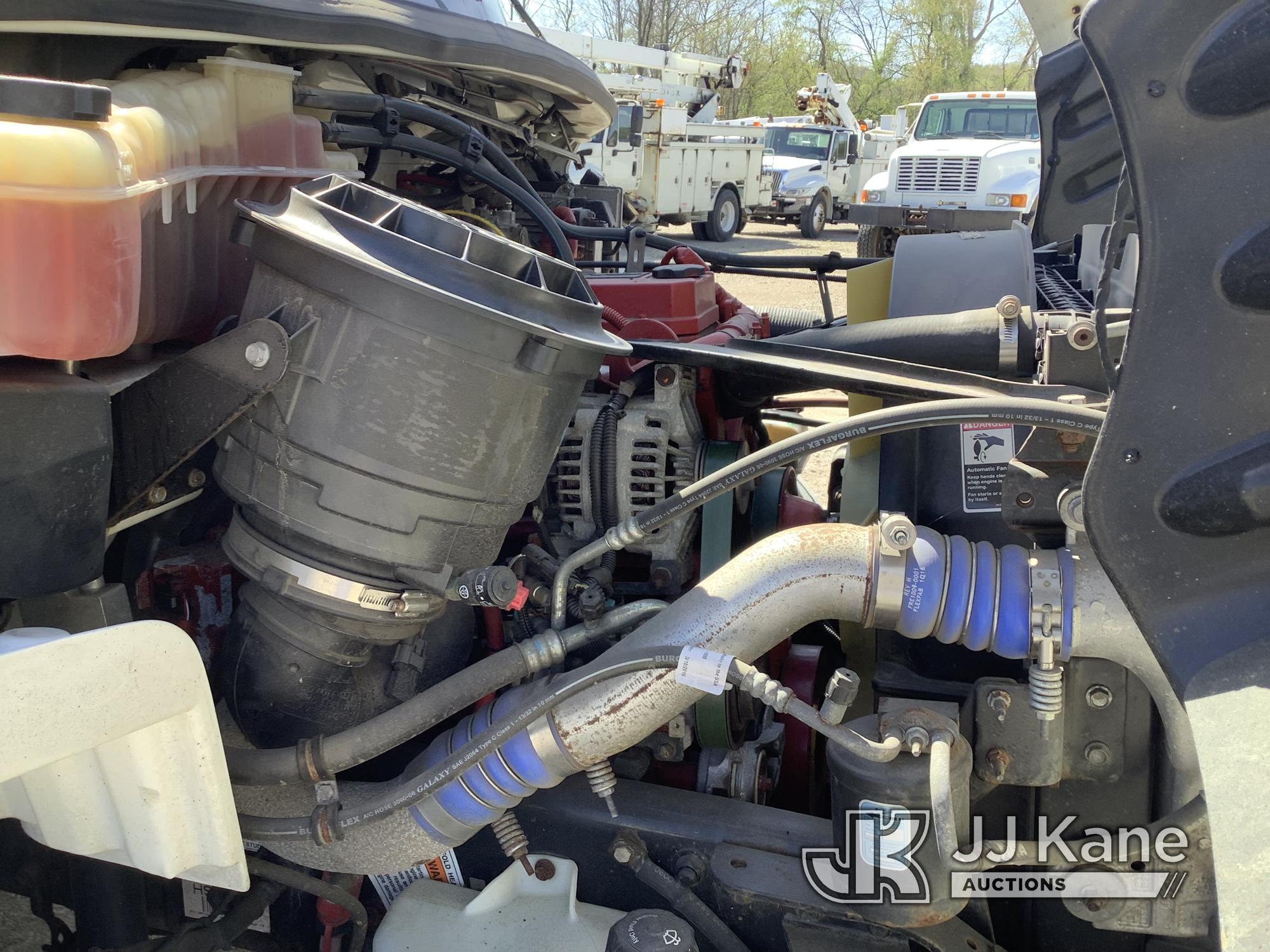 (Smock, PA) Altec DM47B-TR, Digger Derrick rear mounted on 2017 Freightliner M2 106 Utility Truck Ru