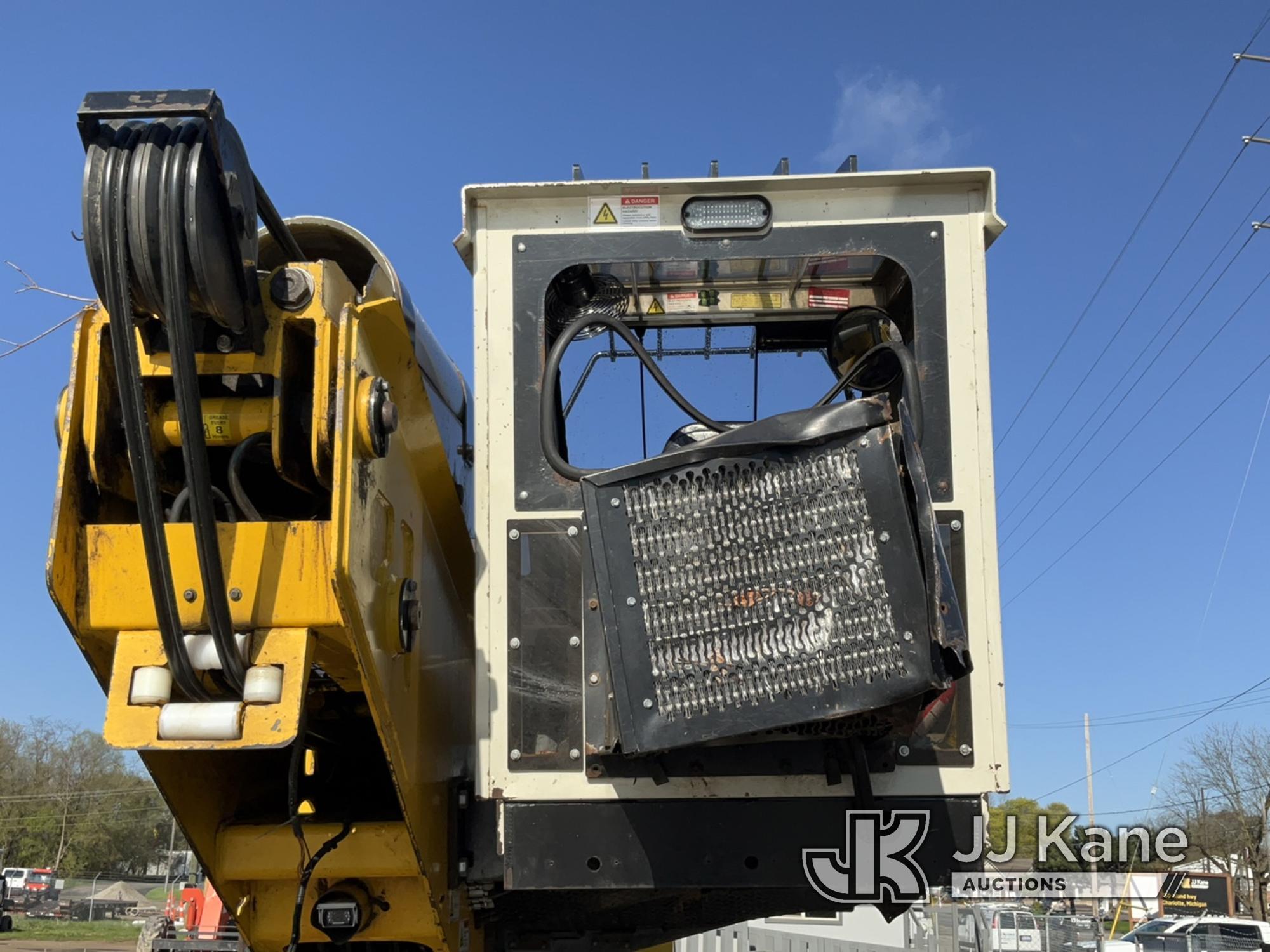 (Charlotte, MI) Jarraff 75ft Telescopic Insulated Tree Saw, mounted on 2017 Jarraff 4 Wheel Drive Ar