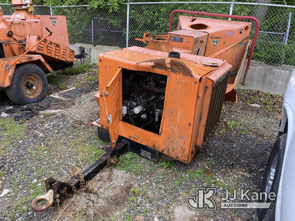 (Plymouth Meeting, PA) 2012 Vermeer BC1000XL Chipper (12in Drum) Not Running Condition Unknown, Miss