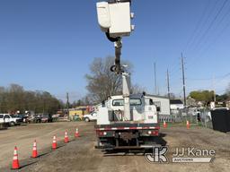 (Charlotte, MI) Altec TA40, Articulating & Telescopic Bucket Truck mounted behind cab on 2015 FREIGH