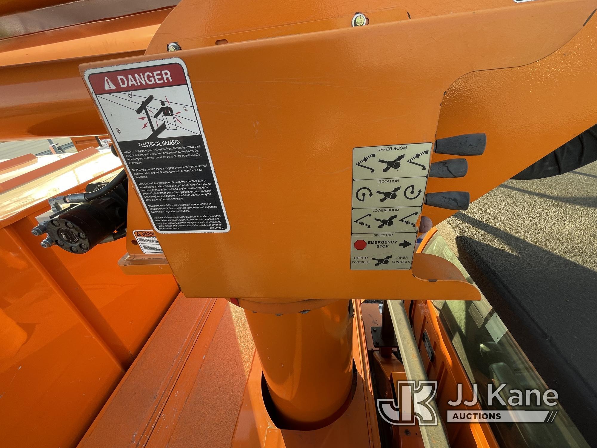 (Plymouth Meeting, PA) Altec LR756, Over-Center Bucket Truck mounted behind cab on 2015 Ford F750 Ch