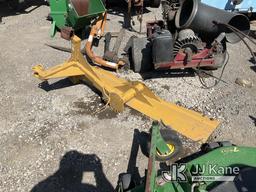 (Jurupa Valley, CA) 3 Point Blade No year provided on consignment form. SL Operation Unknown