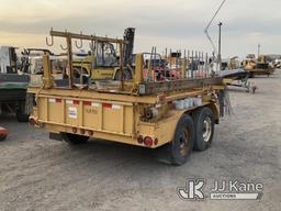 (Jurupa Valley, CA) 2001 Butler BP600S Pole Trailer Bill of Sale Only, Trailer Length: 9ft 3in, Trai