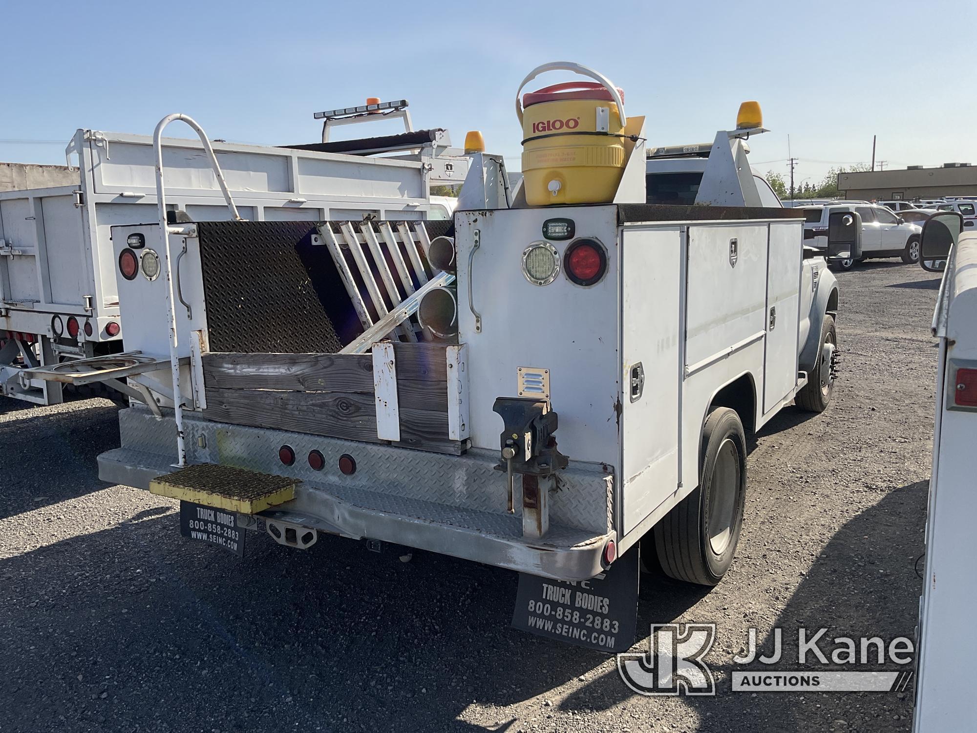 (Jurupa Valley, CA) 2008 Ford F-450 Service Truck Run & Moves