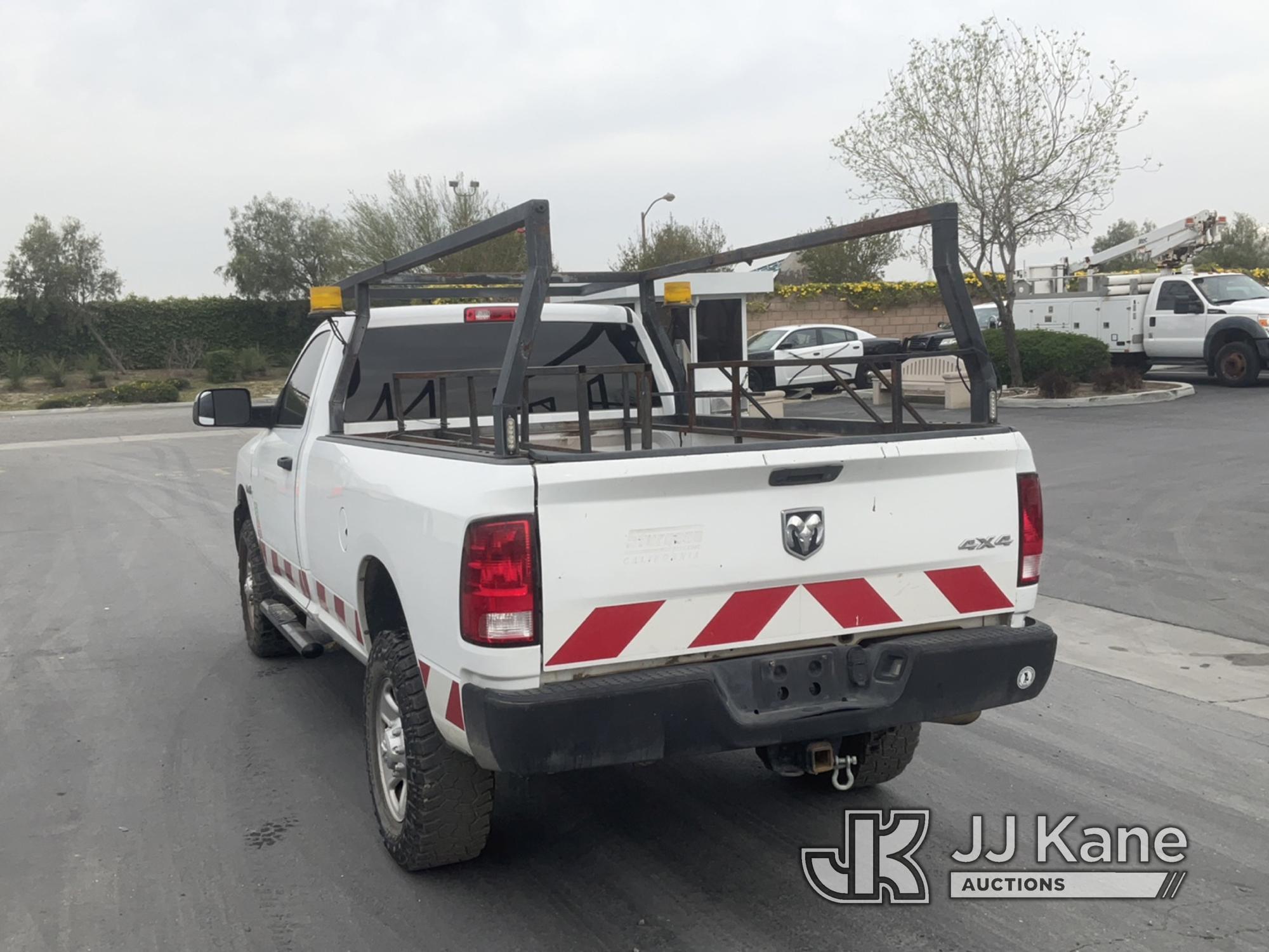 (Jurupa Valley, CA) 2018 DODGE RAM 2500 Service Truck, 3/4 TON REGULAR CAB ST Runs & Moves