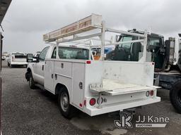 (Jurupa Valley, CA) 2016 FORD F250 Utility Truck Not Running, Transmission Shifter Disconnected, Fro