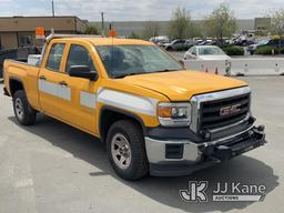 (Jurupa Valley, CA) 2015 GMC Sierra 1500 Extended-Cab Pickup Truck Not Running , Bad Engine , Electr