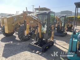 (Jurupa Valley, CA) 2024 AGT H13R Mini Hydraulic Excavator, bkt, ripper, 2 ft 8 in. stick, aux hyd,