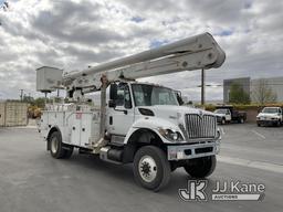 (Jurupa Valley, CA) Altec AA55, Material Handling Bucket , 2016 International 7300 4X4 Utility Truck