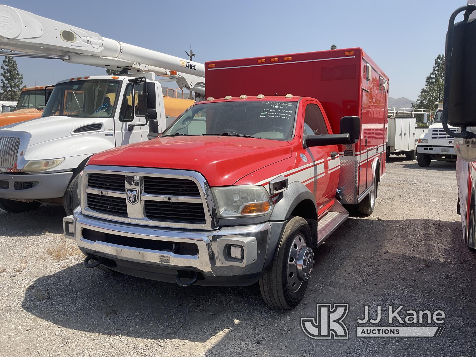 (Jurupa Valley, CA) 2011 Dodge Ram 4500 Regular Cab Pickup 2-DR Runs & Moves